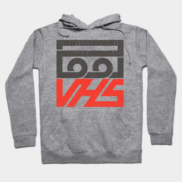 VHS retro logo Hoodie by trev4000